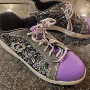 Purple and Gray Womens Bowling Shoes Size 7